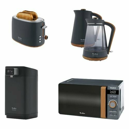 Чайник электрический TESLER KT-1740 2200Вт серый 660100₽