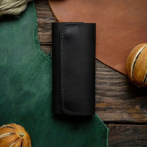 Ключница LEWSKI гладкая фактура черный 1990₽