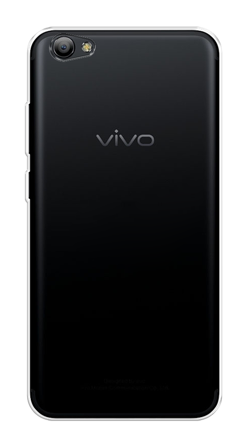 Силиконовый чехол на Vivo Y65/Y66 / Виво Y65/Y66, прозрачный