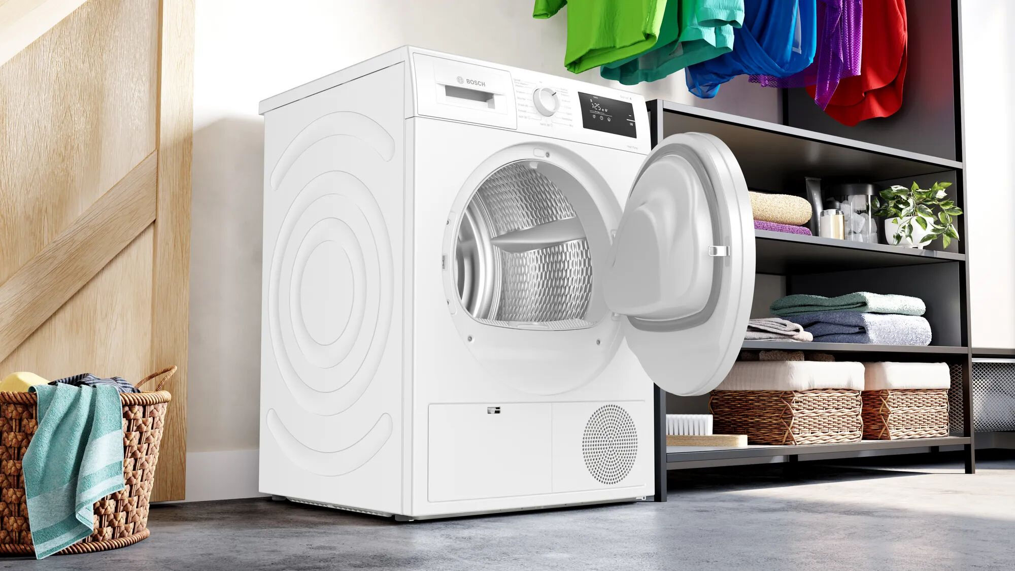 Сушильная машина Bosch WTH830L5SN белый — фото 4