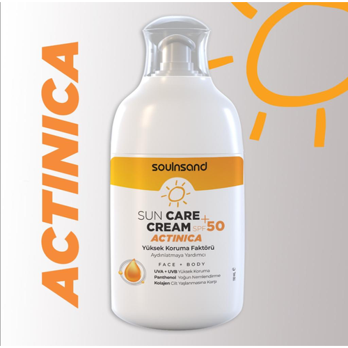 ESCABEL Крем для лица и тела солнцезащитный ACTINICA Sun Care Cream SPF 50 +, 110 мл