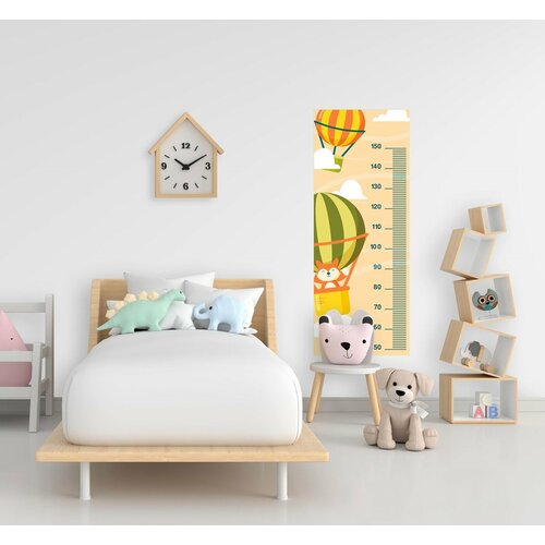 Ростомер детский на стену наклейка 