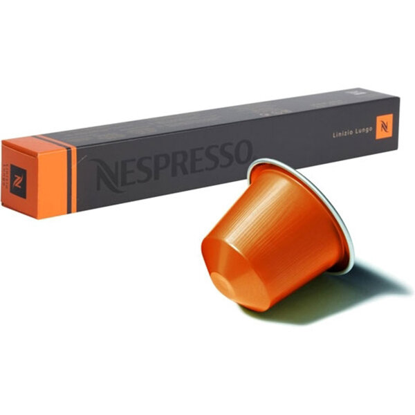 Оригинальные капсулы кофе Nespresso Vienna (Венский, Linizio) Lungo, интенсивность 6, 1уп. 10 капсул. ПРОМОКОД — фото 1