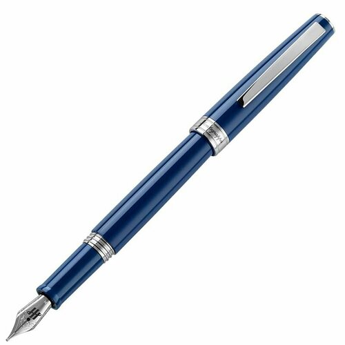 Перьевая ручка Montegrappa Armonia Blue Steel M. Артикул ARM-BL-FP-M