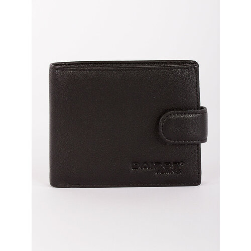 Портмоне Dairos, на кнопках, на молнии, отделения для карт и монет, потайной карман, черный