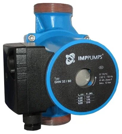 Циркуляционный насос IMP PUMPS GHN 25/80-180 (210 Вт) - фотография № 8