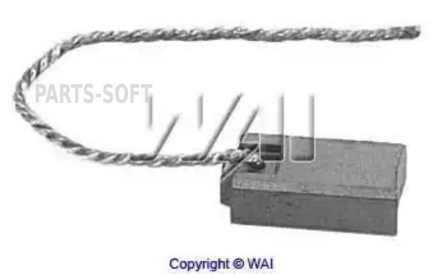 WAI 38-9102 Щетки генератора угольные.