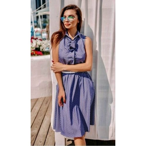 фото Сарафан размер 38, синий piccante style