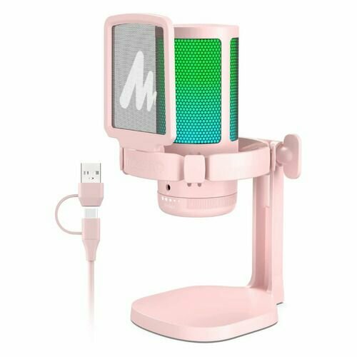 Микрофон MAONO DGM20 розовый 539100₽