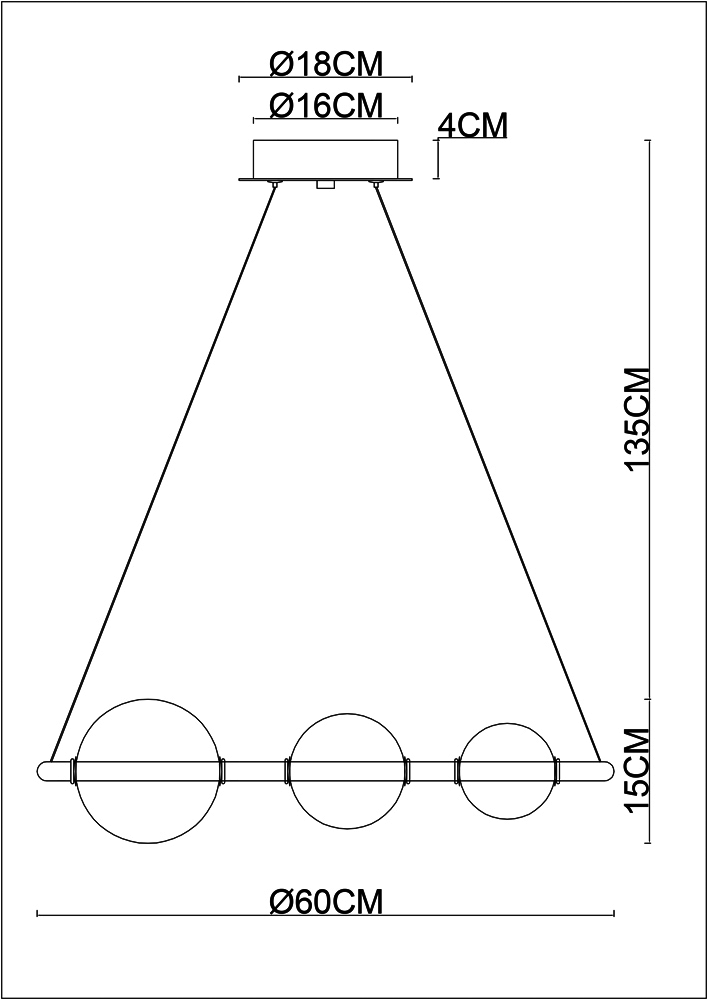 Люстра Arte Lamp KLIMT A2780LM-30PB - фото №4