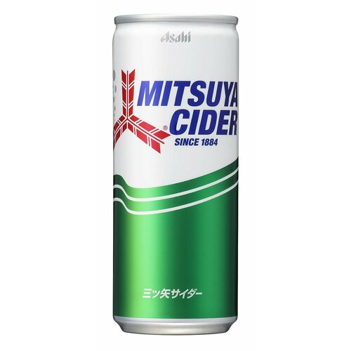 Газированный напиток Asahi Mitsuya Cider 30 шт по 0.25л Япония