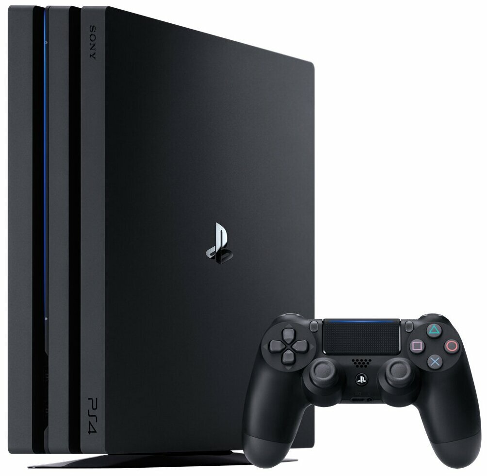 Игровая приставка Sony PlayStation 4 Pro 1000 ГБ HDD, + диск DRIVECLUB, черный