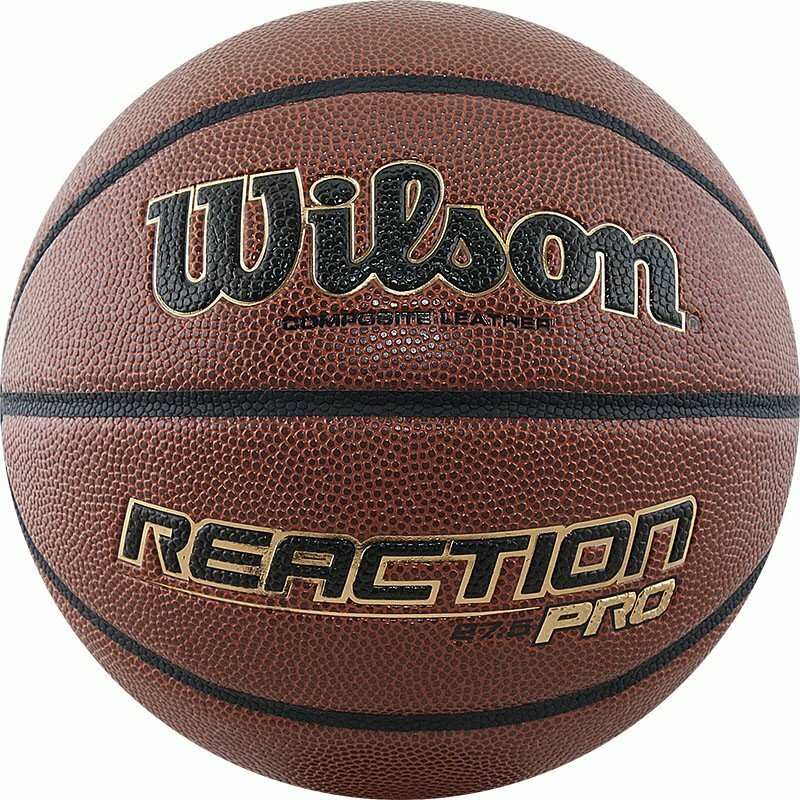 Мяч баскетбольный WILSON Reaction PRO, арт. WTB10139XB05, р.5