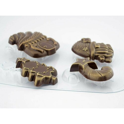 Форма для шоколада Домики Гномики