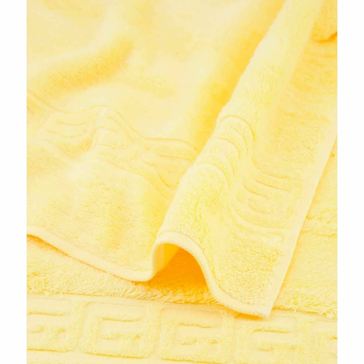 Полотенце махровое Cawo Noblesse 30x50см, цвет лимонный - фотография № 10