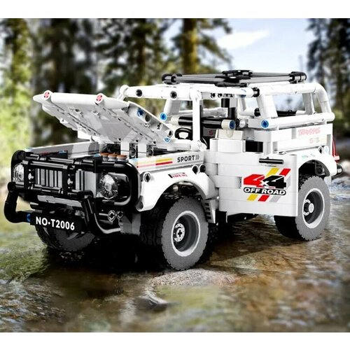 конструктор внедорожник toyota land cruiser 880 деталей t2001 offroad adventure Конструктор Внедорожник Toyota Land Cruiser, 769 деталей, T2004, OffRoad Adventure