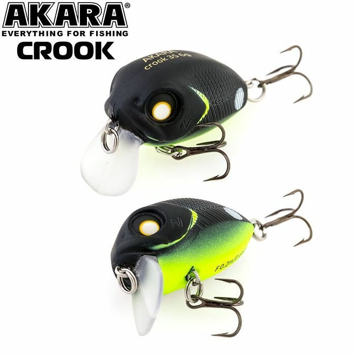 Воблер Akara Crook 35F 6гр. A27