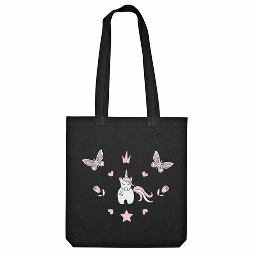 фото Сумка шоппер us basic, черный