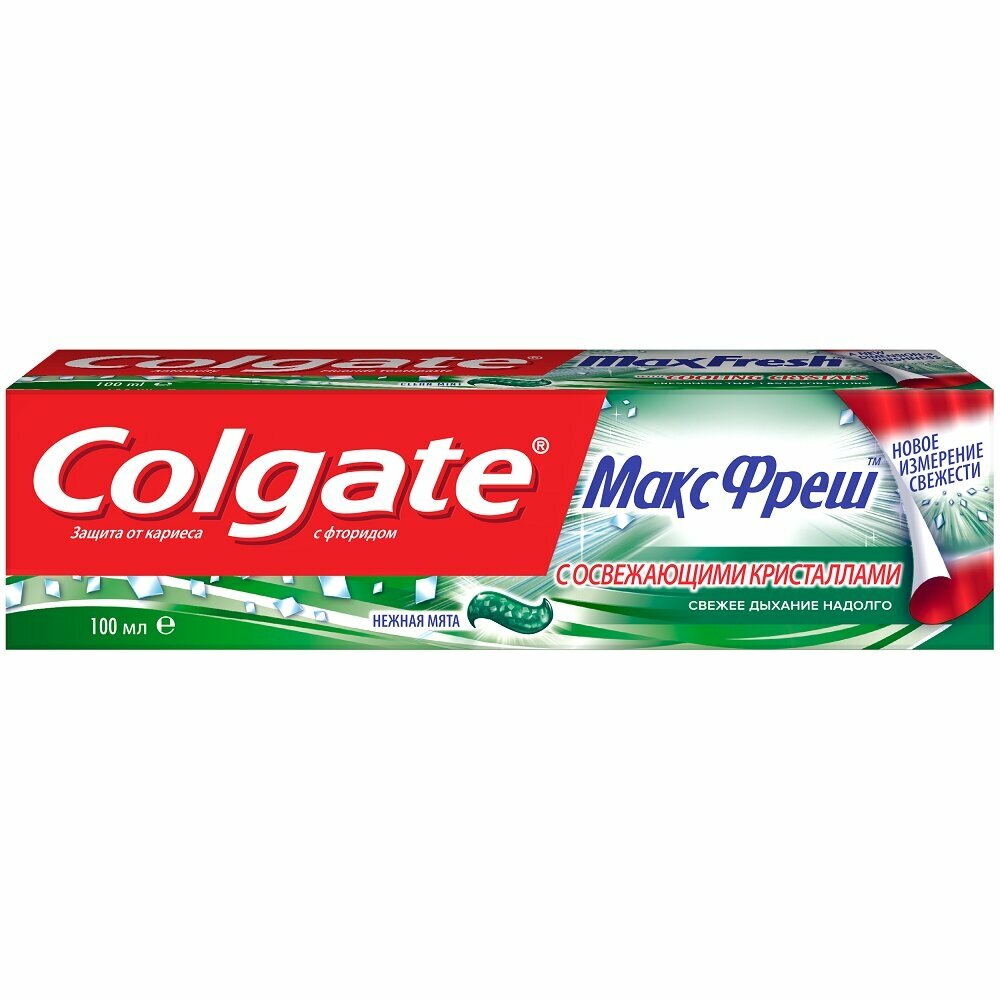 Зубная паста Сolgate Макс Фреш Нежная Мята, 100 мл Colgate - фото №16