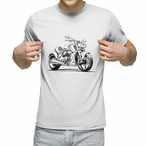 фото Футболка us basic, размер 2xl, белый