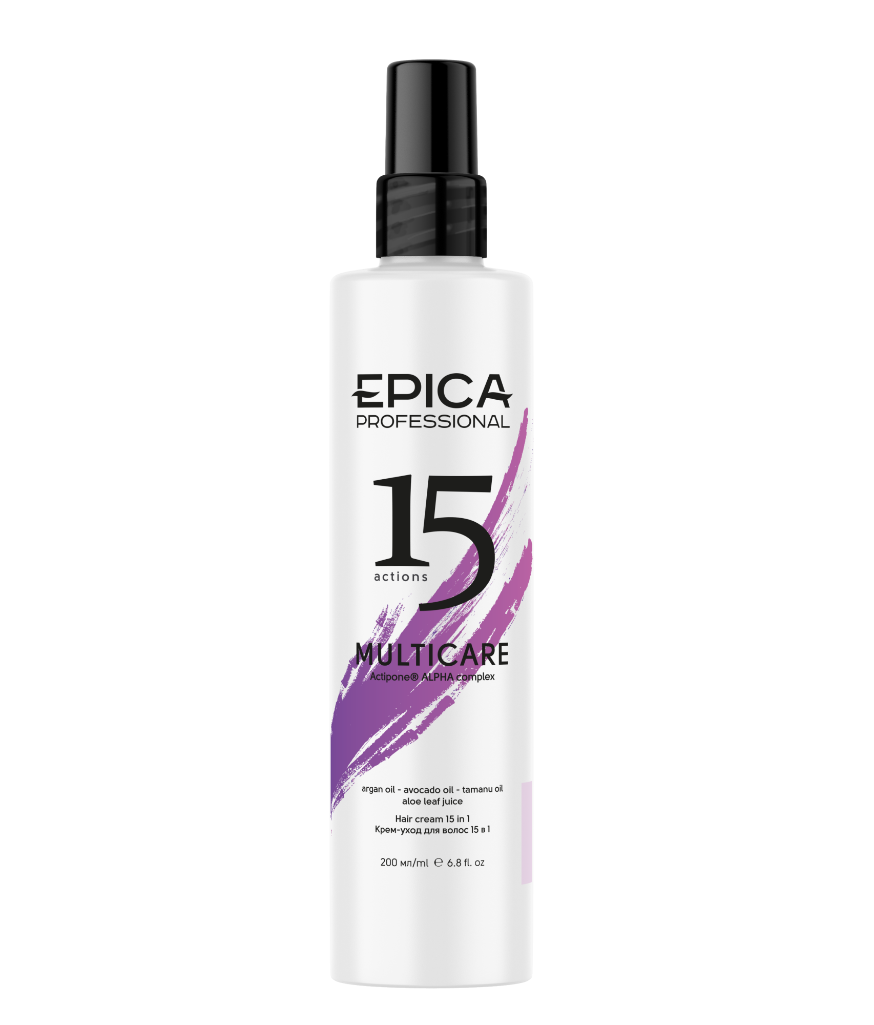 EPICA Multi Care 15 в 1 Несмываемый крем-уход для волос с комплексом Actipone® ALPHA 200мл