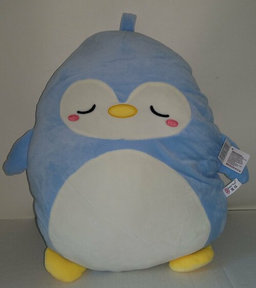 Пингвин мягкая игрушка подушка антистресс , плюшевая обнимашка 43 см
