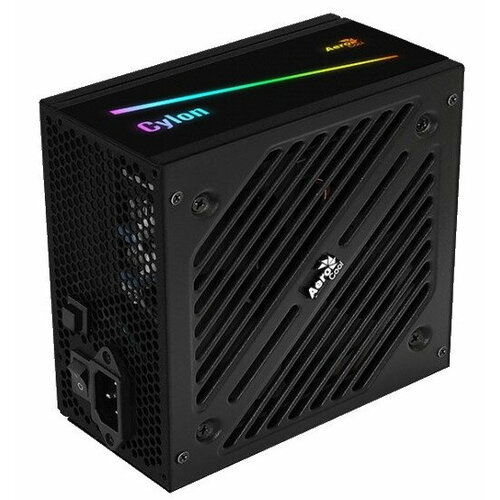 AeroCool Блок питания Aerocool ATX 600W CYLON 600 80 2444pin APFC 120mm fan color 5xSATA RTL 541000₽