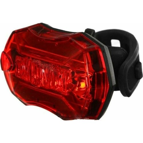 фото Фонарь велосипедный задний 5 диодов 3 режима vinca sport vl6090