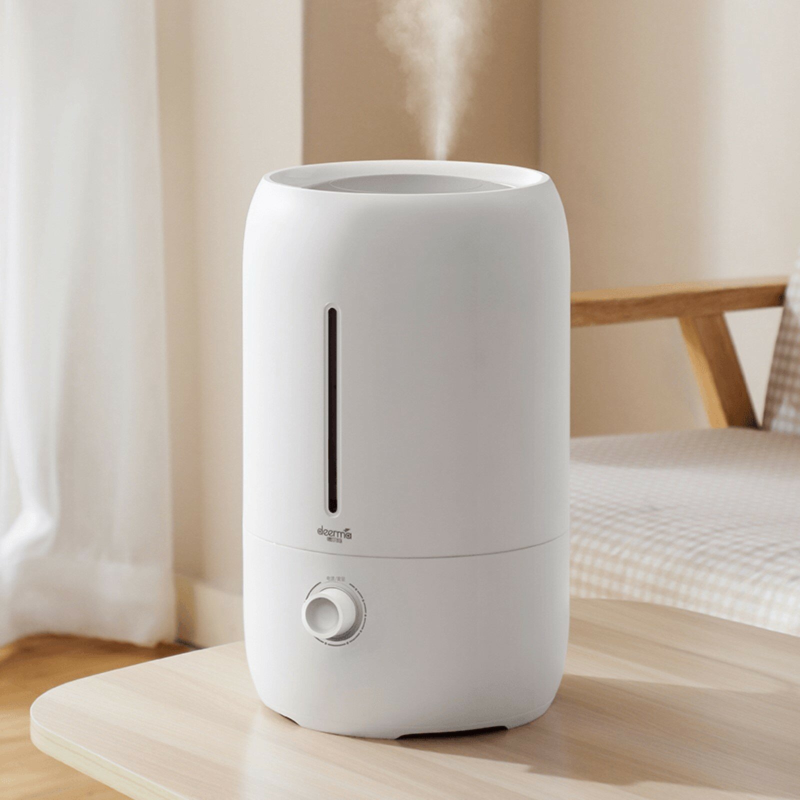 Увлажнитель воздуха deerma Humidifier DEM-F800 White, ультразвуковой - фото №13