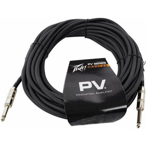 микрофонный кабель peavey pv 25 low z mic cable 7 6 м PEAVEY PV INST. CABLE 15 - Инструментальный кабель