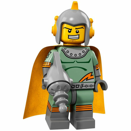 конструктор lego collectable minifigures 71018 серия 17 6 дет Конструктор Lego Minifigures 71018-11 Ретро космонавт, 1 шт.