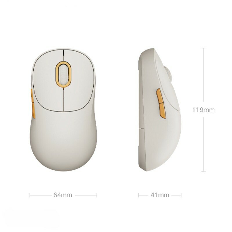 Беспроводная компьютерная мышь Xiaomi Wireless Mouse 3 Dark Gray (XMWXSB03YM) - фото №6