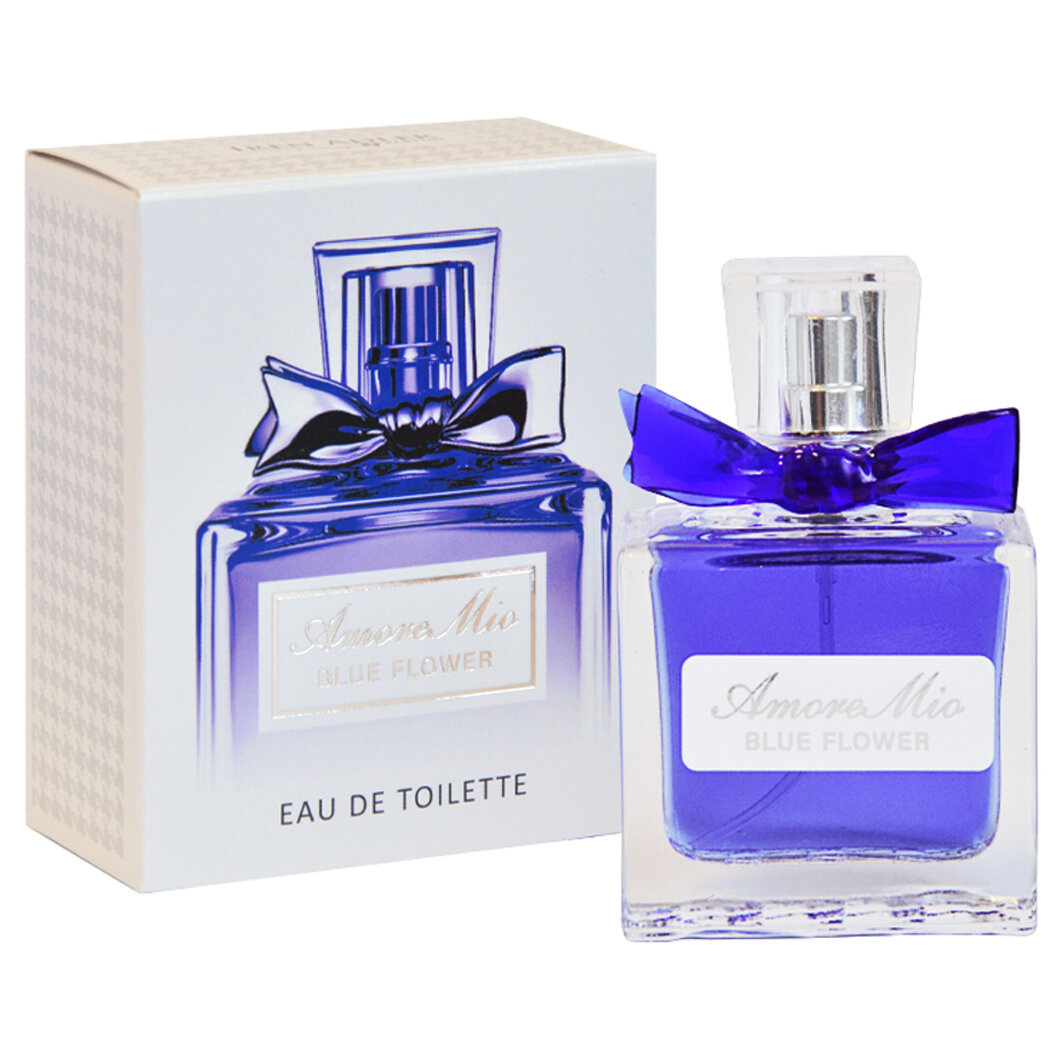 Delta Parfum Туалетная вода женская Amore Mio Blue Flower 50мл