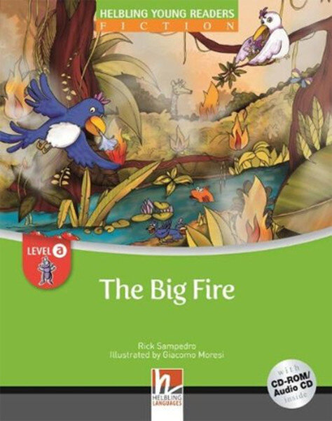 Книга Helbling Young Readers Level A: The Big Fire with CD-ROM/Audio CD - фото №2