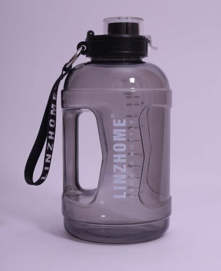 бутылка для воды черная 1500мл - фотография № 2