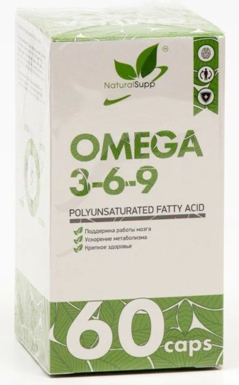 NaturalSupp Omega 3-6-9 60 caps