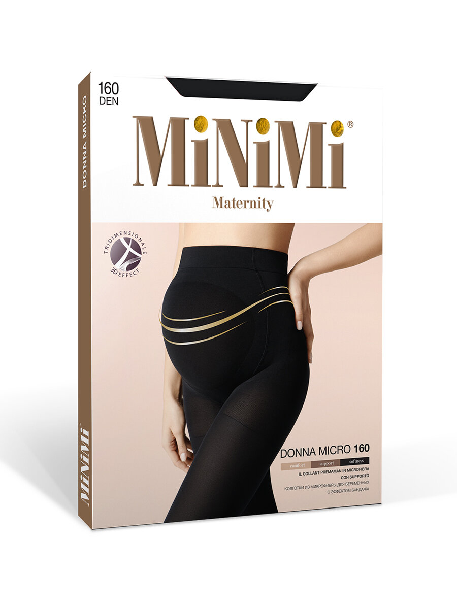 Теплые колготки для беременных Minimi DONNA MICRO 160