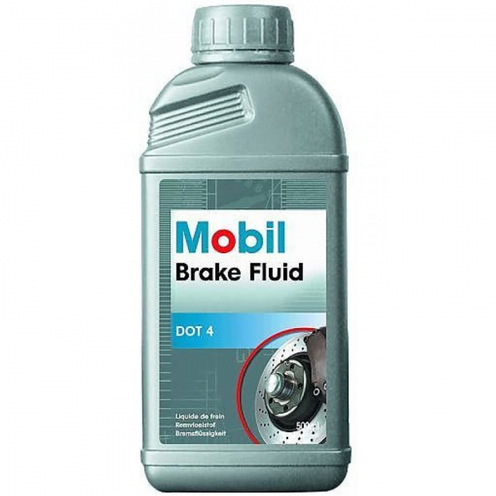 Тормозная жидкость Mobil Brake Fluid DOT4, 500 мл - фото №12