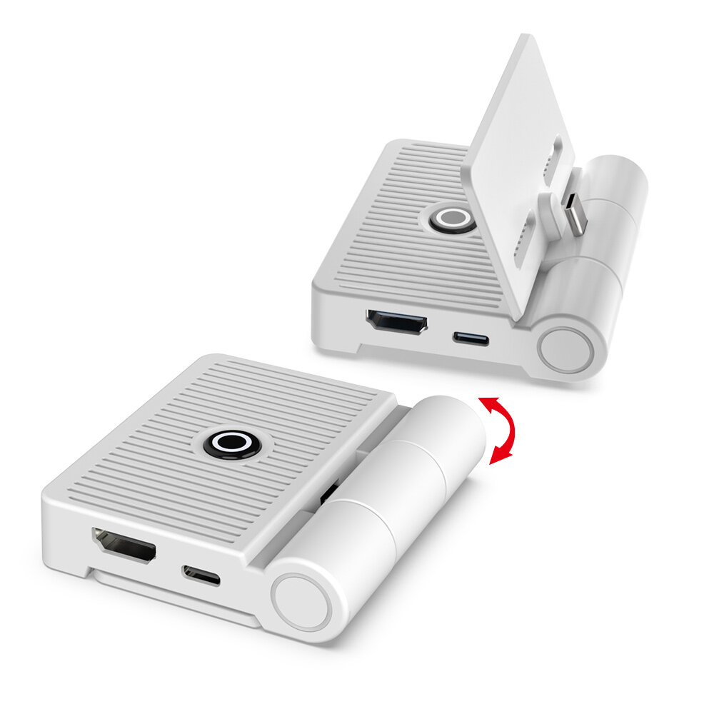 Док-станция, видео-конвертер HDMI - Type C для Nintendo Switch и OLED для подключения к телевизору — фото 1