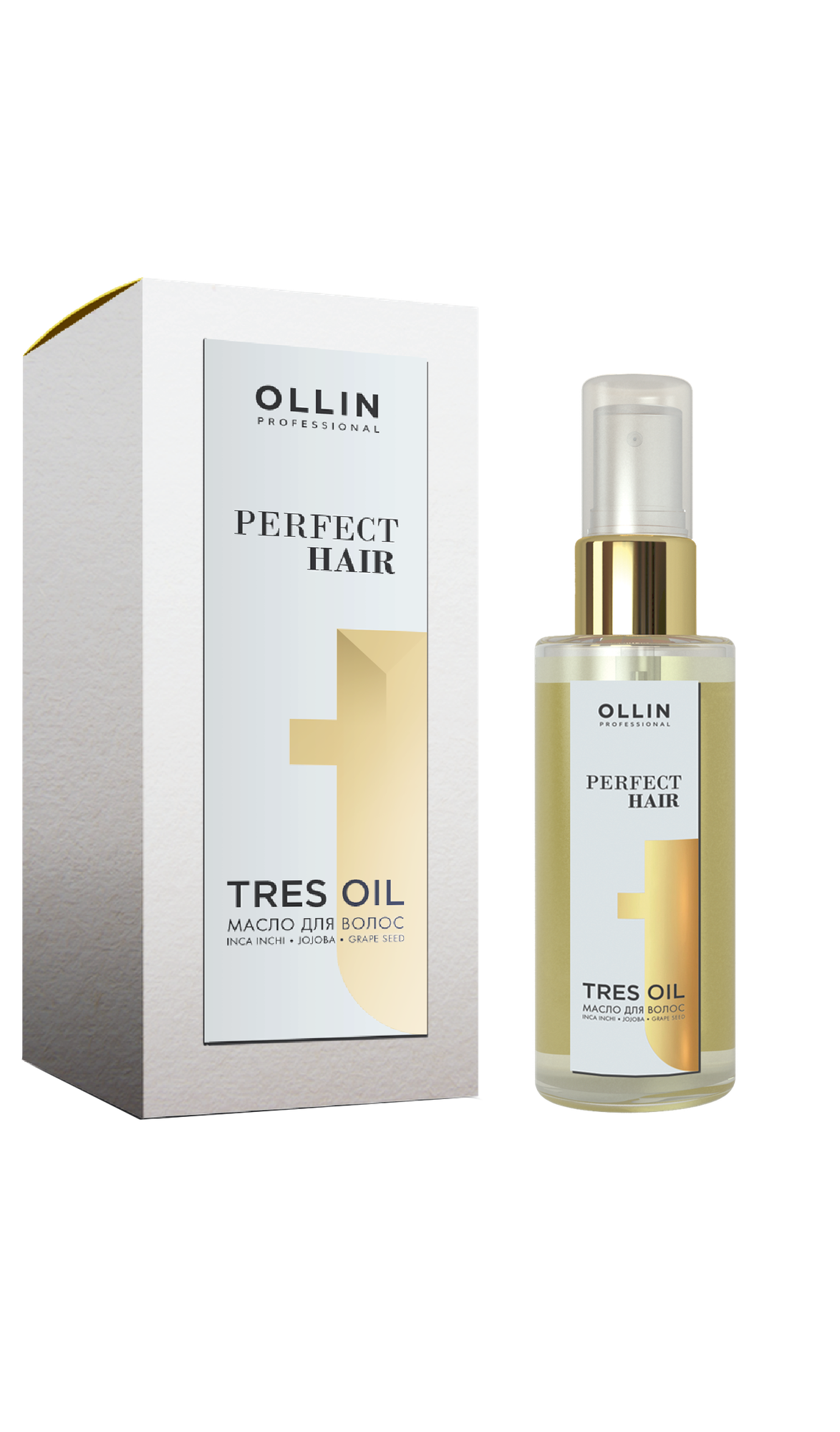 OLLIN Professional Perfect Hair Tres Oil Масло для волос, 50 мл, спрей