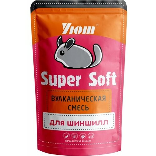 Уют Super Soft Вулканическая смесь д/шиншилл 730мл 15%