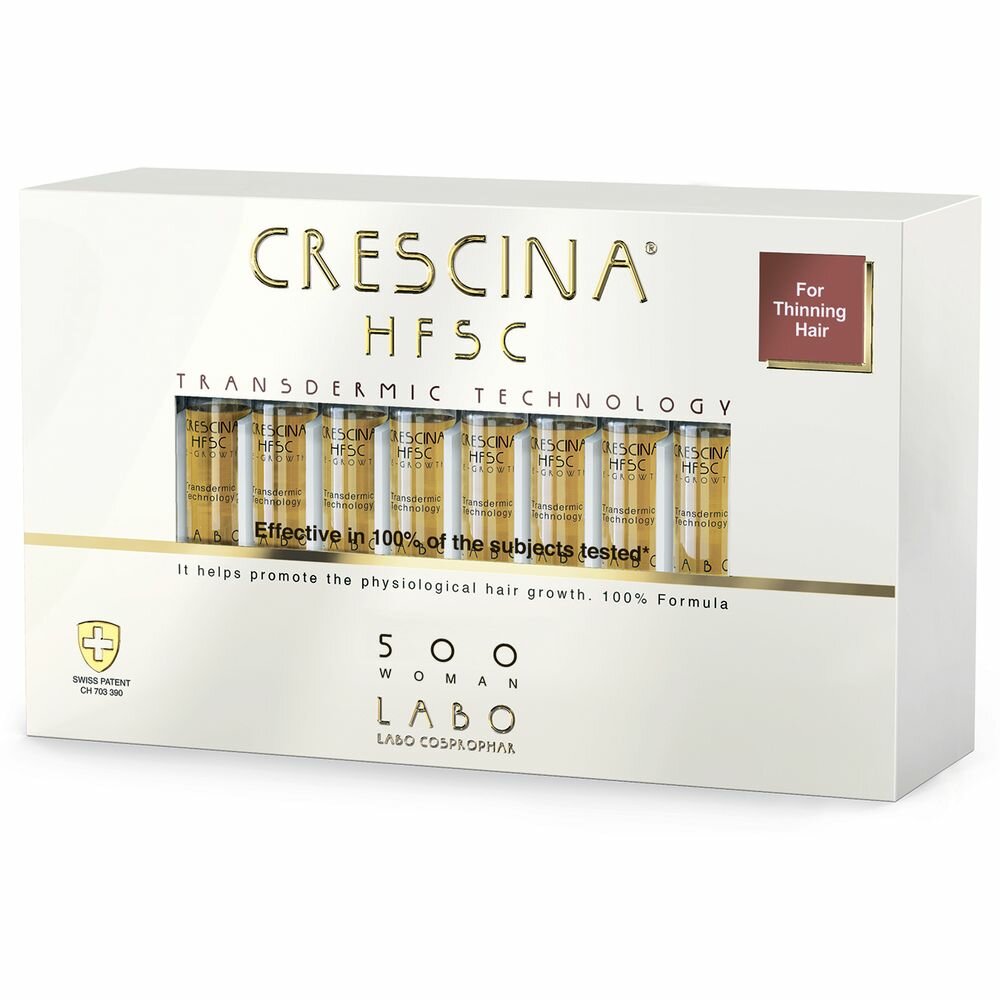 Crescina 500 Лосьон для возобновления роста волос у женщин Re-Growth HFSC, №40 (Crescina, ) - фото №3