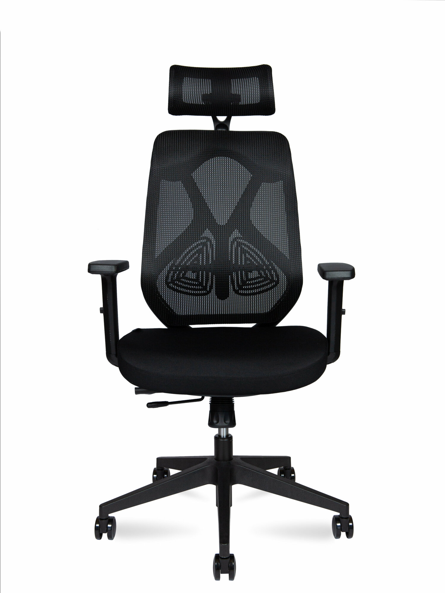 Компьютерное кресло Norden Имидж black черный пластик / черная сетка / черная ткань - фотография № 2