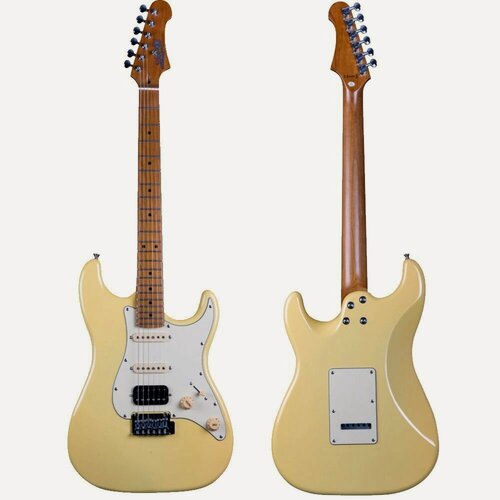 Изображение товара Электрогитара JET JS-400 VYW, Stratocaster, цвет винтажный желтый