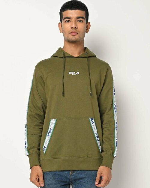 Толстовка Fila, размер L, хаки