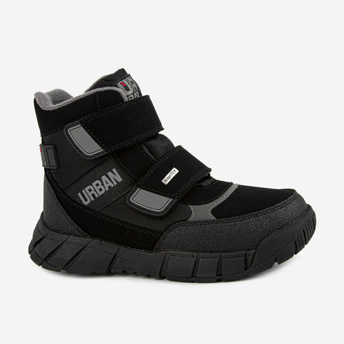 Ботинки Kapika, зимние, на липучках, размер 37, черный