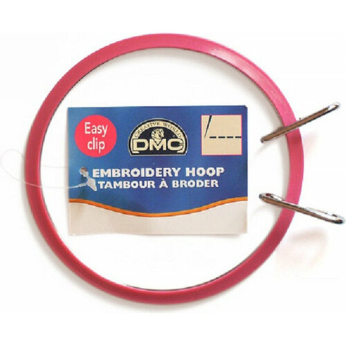 Пяльцы DMC пластиковые с зажимом 13 см.