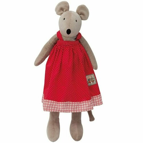 Мягкая игрушка Moulin Roty Мышка Нини, 632117 мягкая игрушка moulin roty маленькая мышка apres la pluie