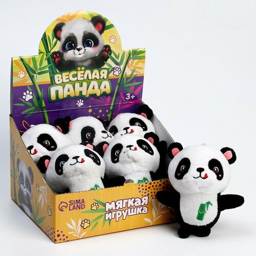 Мягкая игрушка «Весёлая панда» мягкая игрушка весёлая панда