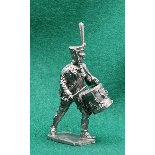 Оловянный солдатик Барабанщик Санкт-Петербургского гренадерского полка, Россия, 1812 г.